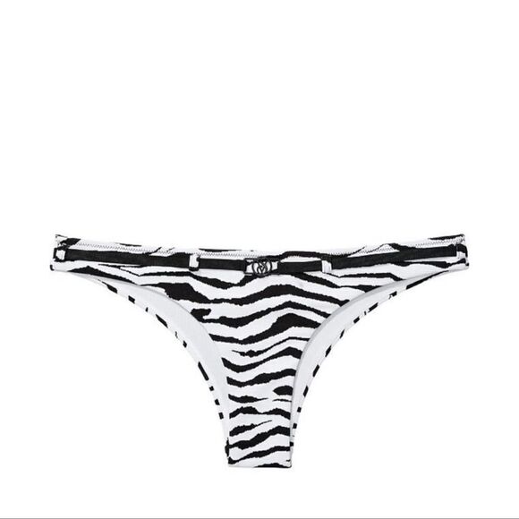 Victorias Secret Swim Wild Wanderer Bralette Bikini top and Bottoms Set Zebra - Picture 4 of 7